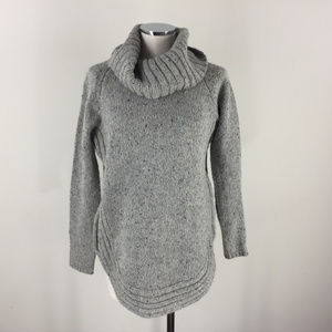 Anthropologie Cynthia Rowley M Gray marled sweater